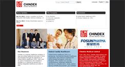 Desktop Screenshot of chindex.com